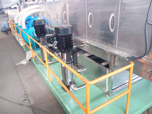 Turnover box cleaning and drying machine (ordered by Qingdao Hisense)